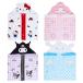  Sanrio с капюшоном .ta Horta oru банное полотенце с капюшоном . ультрафиолетовые лучи рука шея вокруг покрытие плавание бассейн ребенок взрослый Kids герой товары 