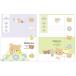 Rilakkuma письмо комплект BASIC RILAKKUMA Flower белый зеленый письмо комплект письмо письмо конверт герой товары 