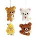 Rilakkuma stay with me.... мягкая игрушка эмблема мягкая игрушка держатель ремешок цепь брелок для ключа герой товары 