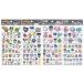  Tamagotchi 4size STICKER наклейка стикер декоративный элемент смартфон коллекционные карточки герой симпатичный 4 размер стикер ka Mio Japan стандартный товар 