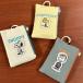  бесплатная доставка Peanuts / Snoopy катушка имеется чехол для пропуска SPIK-513-5 / искусственная кожа нашивка Snoopy Woodstock Linus 