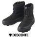 Descente боты D.Trace PAD HI AGAT winter ботинки мужской женский водонепроницаемый водонепроницаемый ботинки обувь скольжение трудно DU4FBT02UZ черный / серый зима снег 