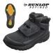  мужской боты водонепроницаемый спортивные туфли широкий 6E EEEEEE DUNLOP Dunlop li штраф doDU 6016 черный Magic липучка snotore обувь уличный посещение школы 