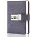  diary . stylish key attaching lock password notebook A7 Mini leather journal for children student secret memo pad secret. diary light weight privacy ( color :