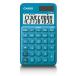  Casio красочный калькулятор elegant blue 10 колонка блокнот модель SL-300C-BU-N