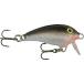 Rapala(ラパラ) クランクベイト ミニファットラップ 3cm 4g クロギン S MFR3-S ルアー S (シルバー)
