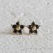 �s�A�X �S�[���h pierce K10�S�[���h �t�����[ ��  �u���b�N�I�j�L�X ���f�B�X �����p 10�� 10K �C�G���[�S�[���h