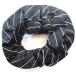 [ outlet ][ товар ограничен ]J8017-88 темно-синий точка полоса заколка-резинка 