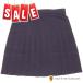 [ ограниченное количество ][ outlet ]KR8316 KURI-ORI темно-синий одноцветный юбка W63-42[ возвращенние товара не возможно ]