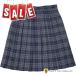 [ outlet ]KURIORI SKR277 красота .. Kimi ~ серый темно-синий summer юбка [ возвращенние товара не возможно ]