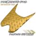  aluminium style накладка на подножку Honda Dio Cesta AF68 Gold металлизированный мотоцикл резина коврик панель подножки замена custom детали ремонт SP детали водонепроницаемый Raver производства 