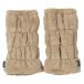 senko-S.D.S BOAPPAbo upper leg warmers beige warm boa material protection against cold . electro- 41503