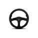 MOMO �X�e�A�����O RACE NOTO BLACK/GOLD�i���[�X �m�g �u���b�N/�S�[���h�j320mm AL-01 ���K�A���i