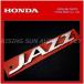 JAZZ эмблема Honda оригинальный экспорт specification HONDA Honda FIT Fit GK3 GK4 GK5 GK6 GP5 GP6 HONDA GENUINE PARTS клик post пересылка 