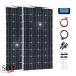  солнечная панель комплект солнечная зарядка 600w 2x 300w одиночный кристалл 40 A управление Ip67 водонепроницаемый а также пыленепроницаемый гибкий . солнечная панель магазин 