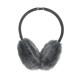 [ used ] Calvin Klein Calvin Klein golf fur earmuffs grayish navy x black [APD]