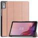 For 2023 год продажа For Lenovo Tab M9 кейс [Gosento] легкий тонкий три . подставка кейс Lenovo Tab M9 9 дюймовый покрытие [ rose Gold ]