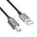  принтер кабель 2M USB2.0 кабель модель A мужской - модель B мужской 480Mbps высокая скорость данные пересылка, принтер, факс, все в одном, сканер и т.п.. USB Poe 