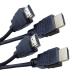 MaxLinker( Max Lynn машина ) HDMI кабель 20cm 2 шт. комплект HDMI Ver2.0 18Gbps 4k 3840x2160 60fps аудио соответствует сеть соответствует 3D анимация ссылка функция соответствует (20cm)
