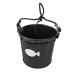 RISEWAY(laiz way ) EVA вода .. твердый ведро круглый 21cm черный UEV-026