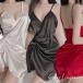  baby doll T-back комплект атлас sexy Ran Jerry нижнее белье неглиже топ slip One-piece часть магазин надеты состязание нижнее белье глянец лента Ran Jerry 