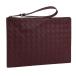 Bottega Veneta сумка мужской клатч кожа wine red M'SLG POUCH 592648VCPQ16250 BOTTEGA VENETA