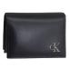  Calvin Klein футляр для визитных карточек мужской футляр для карточек бизнес кожа черный 31KJ200004 CALVIN KLEIN