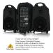 BEHRINGER/. Lynn ga-8ch mixer 1000W powered speaker ×2 portable PA system PPA2000BT EUROPORT