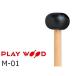PlayWood/ Play дерево ксилофон & Glo  талон & маримба для клавиатура колотушка твердость :VH( Berry твердый ) M-01