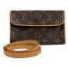 Louis Vuitton небольшая сумочка f Rolland чай n сумка-пояс монограмма парусина M51855 Brown женский LOUIS VUITTON б/у 