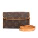  Louis Vuitton небольшая сумочка f Rolland чай n монограмма сумка-пояс монограмма парусина Brown женский LOUIS VUITTON б/у 