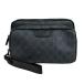  Gucci GGs шкив m ручная сумочка GGs шкив m парусина 337082 черный мужской GUCCI б/у 