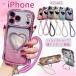 �����O iphone17 iphone16 iphone15 �P�[�X �L���L�� �X�g���b�v �~���[ �A�C�t�H�� iPhone Air 17 16 15 14 13 Pro Max Plus �ϏՌ� ���� �N���A �X�}�z�P�[�X