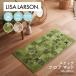 LISA LARSON Lisa la-son скетч серии Северная Европа кухонный коврик 60×120 бежевый зеленый стирка возможно антибактериальный дезодорация кошка симпатичный интерьер коврик 