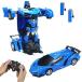 Remote Control Car ,Transform Robot RC Cars for 6 7 8-16 Years Old Boys and Girls New Year Birthday Present, One-Button Deformation and 360 Degree Rot
