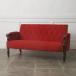  Japan Vintage диван love sofa 2 местный .2 -местный кнопка arm стул для лобби прием стул retro Vintage retro 100951