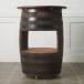  Vintage . barrel стол дуб дуб натуральное дерево H97cm высокий стол литейщик балка стол Cafe магазин инвентарь Vintage 100968