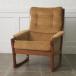  замена обивки settled Англия Gimson &amp; Slater Vintage 1 местный . диван натуральное дерево одиночный диван Северная Европа стиль Folke Ohlsson современный 101693