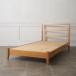 ite-LADDER BACK BED дуб натуральное дерево одиночная кровать рама Северная Европа современный стиль натуральный IDEE лестница задний платформа из деревянных планок 103413
