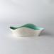 Poole Pottery бассейн pota Lee Twintone цветок основа Freeform wave ваза для цветов произведение искусства украшение бардачок twin цветный Британия керамика 77967