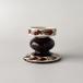  Англия Jersey Pottery Vintage свеча держатель Британия Vintage рука краска свеча установить джерси -pota Lee 94472