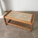  Британия Vintage плитка верх кофе стол Mid-century центральный стол low стол плитка настольный лестница подставка 97002