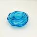 Murano Murano свеча держатель . наматывать aqua blue Британия Vintage искусство стекло смешанные товары стекло свеча 97425