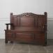  Classic Church bench дуб из дерева 2 местный . bench ko мех стул место хранения .. дерево скульптура длина стул античный стиль запад .97963