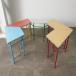 5 шт. комплект Италия производства Mid-century school стол детский сад Vintage боковой стол low стол стол современный 98340