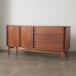  Англия Vintage маленький буфет из дерева щеки Северная Европа стиль Mid-century living панель Британия Vintage 98435