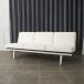  замена обивки settled Herman Miller Nelson steel рама modular диван Vintage 3 местный .George Nelson Herman Miller 99247