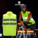  reflection the best height reflection gilet nighttime safety fluorescence reflector mesh work site running cycling lock Bros 