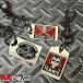 CREAM SODA крем soda CS plate брелок для ключа PD26GS контри-рок блокировка n roll .. кошка Street розовый Dragon 