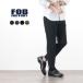 FOB FACTORY(FOB Factory ) F0455tepa- коричневый - relax тигр u The -/ брюки / стрейч / мужской / сделано в Японии 